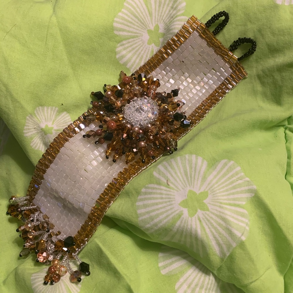 Crystal Sunburst Bracelet